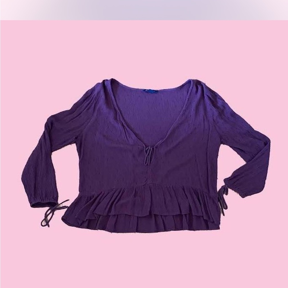 Maroon fairy blouse